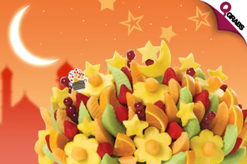 From QR100 Indulge with Fresh Fruit & Chocolates for Ramadan from Edible Arrangements! (Up to QR550 Value)